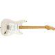 Squier By Fender Classic Vibe'50s Stratocaster Guitar, Maple, White Blonde