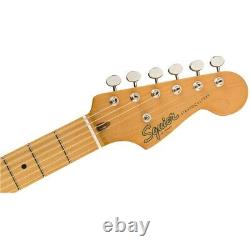 Squier by Fender Classic Vibe'50s Stratocaster Guitar, Maple, White Blonde