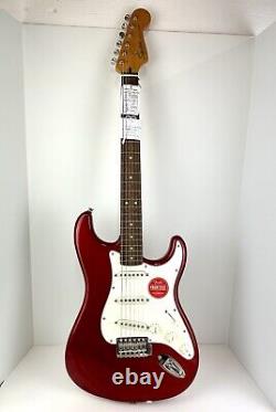 Squier by Fender Classic Vibe 60s Stratocaster Laurel Fretboard, Candy Apple Red