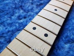 Squier by Fender Deluxe Stratocaster Satin Maple Neck 9.5 22 Frets C Shape