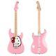 Squier By Fender Limited Edition Hello Kitty Stratocaster Pink Electric Guitar