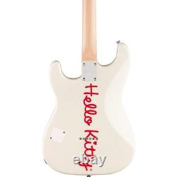 Squier x Hello Kitty Stratocaster Electric Guitar White Squier x Hello Kitty Stratocaster Electric Guitar White
