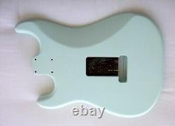 Stratocaster BODY / DAPHNE BLUE / Alder / NITRO SATIN (Fender Strat Specs)