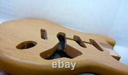 Stratocaster BODY /Natural HONEY/ 2-Piece Alder/NITRO SATIN (Fender Strat Specs)