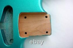 Stratocaster BODY / Teal Blue Green Metallic / Alder / (Fender Strat Specs)