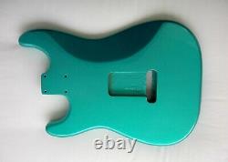 Stratocaster BODY / Teal Blue Green Metallic / Alder / (Fender Strat Specs)