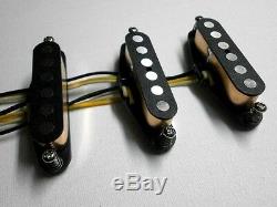 Stratocaster Hand Wound Alnico 5 Q Pickups Workshop Schecter F500T Fits Fender