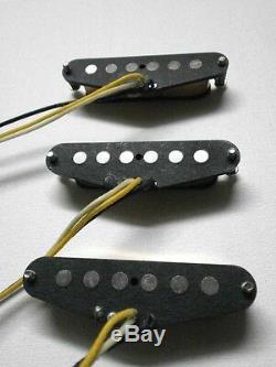 Stratocaster Hand Wound Alnico 5 Q Pickups Workshop Schecter F500T Fits Fender