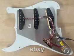 Stratocaster Loaded Pickguard Sweet 50s Hand Wound Treble Bleed Alnico 2 CTS