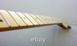 Stratocaster Neck-(43mm) Nut Width/ 22 Med J Frets/Bone Nut/fits Fender, Warmoth