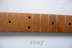 Stratocaster Roasted Guitar Neck /Nitro Satin/22 Med Jumbo/fits Fender, Warmoth