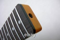 TELECASTER Neck /Vint Tint/MOP/21 JUMBO Frets / Bone Nutfit Warmoth, Fender TELE