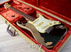 TPP John Mayer / BLK1 Black One Fender USA 60's Stratocaster Tribute Big Dippers