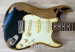 TPP John Mayer / BLK1 Black One Fender USA 60's Stratocaster Tribute Big Dippers