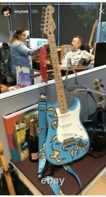 Tyler the creator x fender stratocaster usa new with iconic golf want flames