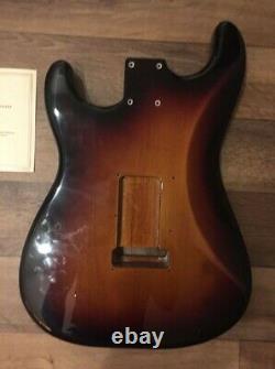 USA Fender SRV Stevie Ray Vaughan Stratocaster BODY 3 Color Sunburst