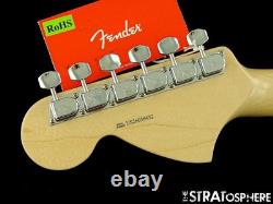 USA Fender YNGWIE MALMSTEEN Stratocaster NECK & TUNERS Strat Scalloped Maple