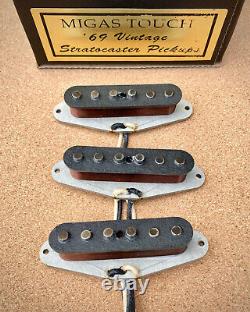 Vintage'69 Left-Hand Fender Stratocaster Hand Wound Pickups Lacquer Potted