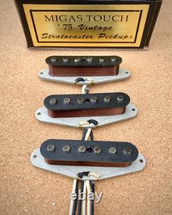 Vintage'75 Fender Stratocaster Hand Wound Pickups Lacquer Potted