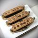 Wiggins Brand Stratocaster Pickup Set, Flamed Maple, 70's Over Wound