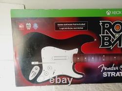 Xbox One Rock Band 4 Wireless Fender Stratocaster Guitar Controller Black NEW