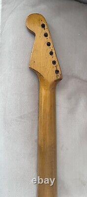 1959 Stratocaster Neck Genuine Fender Vintage Pièces Collier. Jvguitars