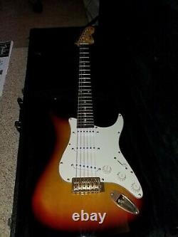 2006 2007 Mint American Fender Stratocaster Sunburst USA Electric Guitar Mia