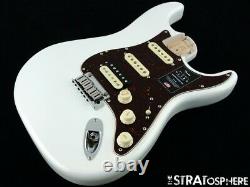 2020 Fender American Ultra Stratocaster Strat Hss Loaded Body USA Arctic Pearl
