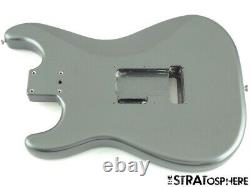 2021 American Fender Clapton Strat Body USA Stratocaster Guitar, Pewter