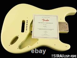 2021 American Fender Stratocaster Malmsteen, Strat Body Vintage Blanc