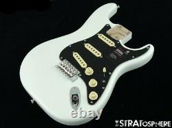 2021 American Performer Fender Stratocaster Strat Loaded Body, États-unis Arctic White