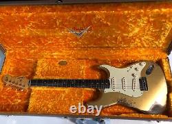 2021 Fender'60 Stratocaster Relique Lourde Aztec Or Custom Shop Strat 7,5lb