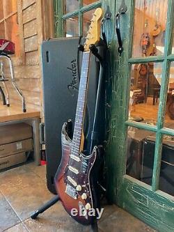 2021 Fender American Professional II Stratocaster 3 Couleurs Sunburst Avec Ohsc