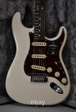 2021 Fender American Professional II Stratocaster Olympic White Avec L'ohsc