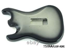 2021 Fender American Ultra Luxe Stratocaster Hss Floyd Strat Body, Silver Burst