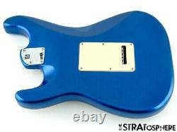 2021 Fender American Ultra Stratocaster Strat Hss Loaded Body, USA Cobra Blue