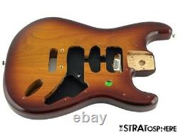 2021 Fender Deluxe Series Stratocaster Strat Body 2 Point Contour Tobacco Burst