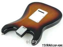 2021 Fender Player Stratocaster Strat Loaded Body Guitar Parts Sunburst
