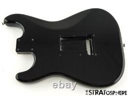 2022 American Performer Fender Stratocaster Strat Body Guitar Parts Noir