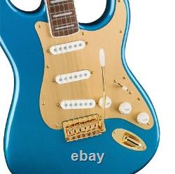 40ème anniversaire Squier STRATOCASTER GOLD Edition Lac Placid Blue