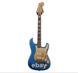 40ème anniversaire Squier STRATOCASTER GOLD Edition Lac Placid Blue