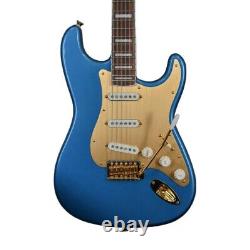 40ème anniversaire Squier STRATOCASTER GOLD Edition Lac Placid Blue