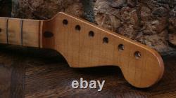 Agé Allparts Strat Neck Nitro Relic Lic. Fender Stratocaster Smo-21 S'adapte À Mjt