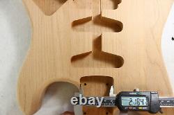 Alder Hss Corps De Guitare Hardtail S'adapte Fender Strat Stratocaster Cous J627