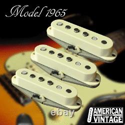 American Vintage Pickup Co. Modèle 1965 Set De Remplacement De Fender Stratocaster
