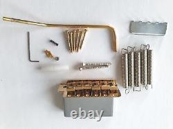 Assemblage de pont doré Fender American Vintage Stratocaster 2 7/32 Montage Neuf