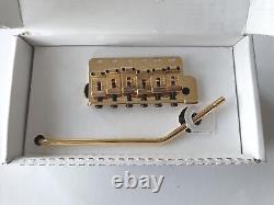 Assemblage de pont doré Fender American Vintage Stratocaster 2 7/32 Montage neuf