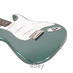 Atelier de personnalisation Fender 1962 Stratocaster NOS en palissandre vert métallique Sherwood