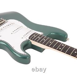 Atelier de personnalisation Fender 1962 Stratocaster NOS en palissandre vert métallique Sherwood