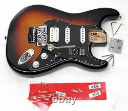 Autorisé! Floyd Rose Fender Player Stratocaster HSS Corps en aulne MIM Sunburst